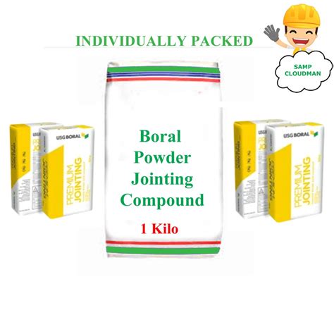 Boral Powder Premium Jointing Compound 1 Kilo All Purpose.